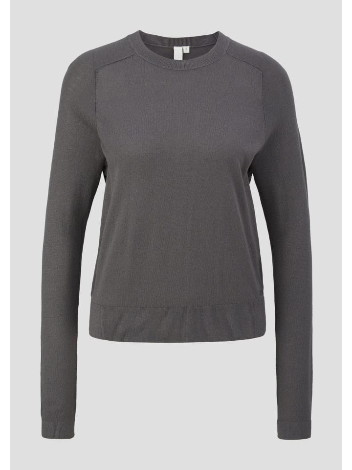 Вязаный свитер цвета 9666_антрацит QS
Вязаный свитер цвета 9666_антрацит QS