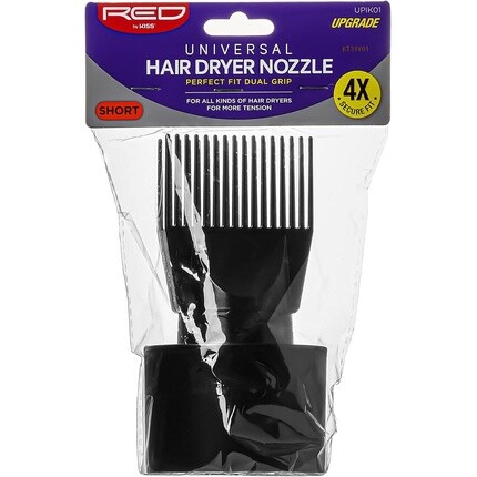 Универсальная насадка для фена RED by KISS Perfect Fit с двойной рукояткой, короткая UPIK01
Универсальная насадка для фена RED by KISS Perfect Fit с двойной рукояткой, короткая UPIK01
