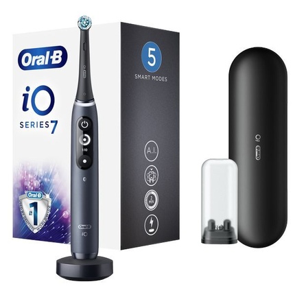 Электрическая зубная щетка Oral B Io Series 7 Черный Оникс Oral-B
Электрическая зубная щетка Oral B Io Series 7 Черный Оникс Oral-B