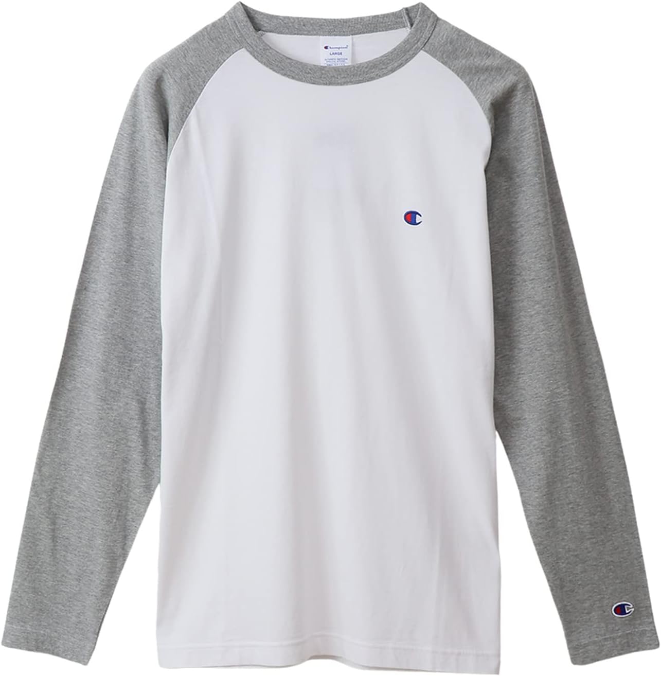 Мужская футболка с длинным рукавом Champion (старая модель), 100% хлопок, классические рукава реглан, вышивка одного логотипа, C3-P402, серый
Мужская футболка с длинным рукавом Champion (старая модель), 100% хлопок, классические рукава реглан, вышивка одного логотипа, C3-P402, серый
