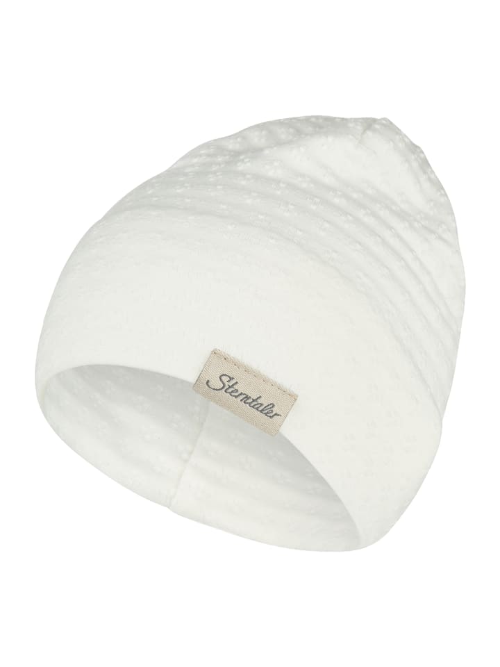 Sterntaler Белая фактурная шапка-бини
Sterntaler Белая фактурная шапка-бини