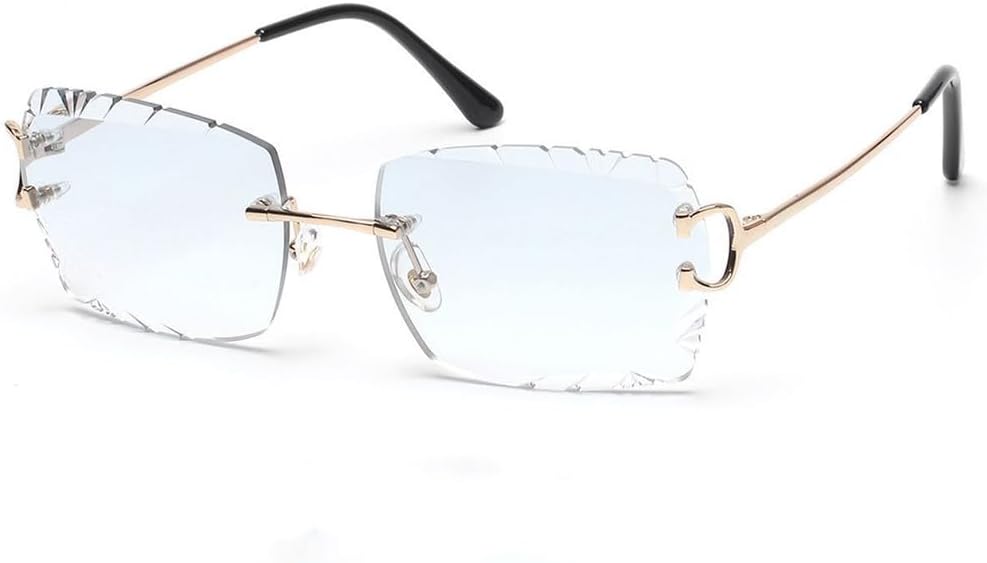 качественные солнцезащитные очки без оправы с нейлоновыми линзами с алмазной огранкой и защитой от УФ-излучения UV400, модные очки с металлическими дужками для мужчин и женщин HYYZZC, Light Blue
качественные солнцезащитные очки без оправы с нейлоновыми линзами с алмазной огранкой и защитой от УФ-излучения UV400, модные очки с металлическими дужками для мужчин и женщин HYYZZC, Light Blue