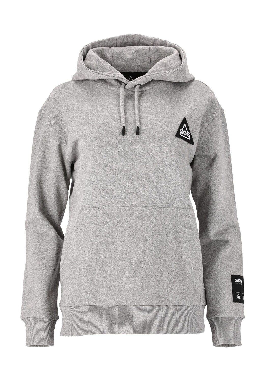 Худи Haines с большим капюшоном SOS, цвет Light Grey Melange
Худи Haines с большим капюшоном SOS, цвет Light Grey Melange