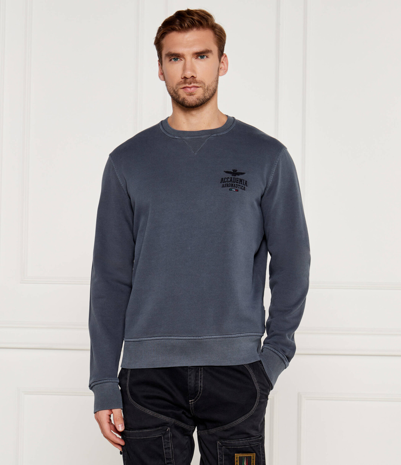 Толстовка Aeronautica Militare GIROCOLLO Comfort fit, темно-синий
Толстовка Aeronautica Militare GIROCOLLO Comfort fit, темно-синий