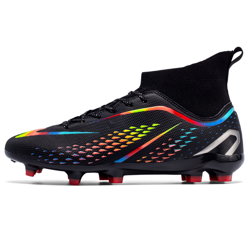 Футбольные бутсы унисекс с высоким верхом многоцветные Double Star 88, цвет Dazzle Black
Футбольные бутсы унисекс с высоким верхом многоцветные Double Star 88, цвет Dazzle Black