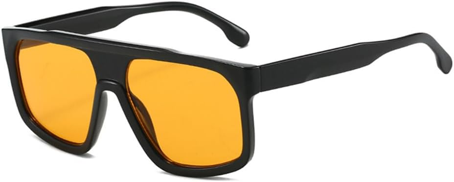 Мужские солнцезащитные очки в стиле ретро квадратной формы с прозрачными линзами и зеркальной защитой, защита от ультрафиолета UV400, женские солнцезащитные очки generic, Black Orange
Мужские солнцезащитные очки в стиле ретро квадратной формы с прозрачными линзами и зеркальной защитой, защита от ультрафиолета UV400, женские солнцезащитные очки generic, Black Orange