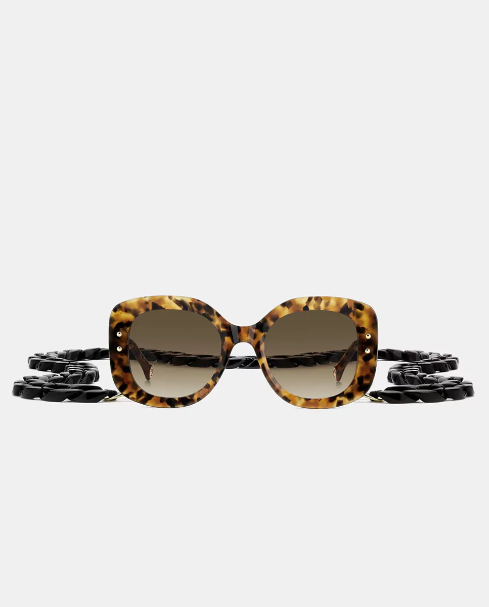 Женские овальные ацетатные солнцезащитные очки с градиентными линзами в гаване Carolina Herrera, коричневый
Женские овальные ацетатные солнцезащитные очки с градиентными линзами в гаване Carolina Herrera, коричневый