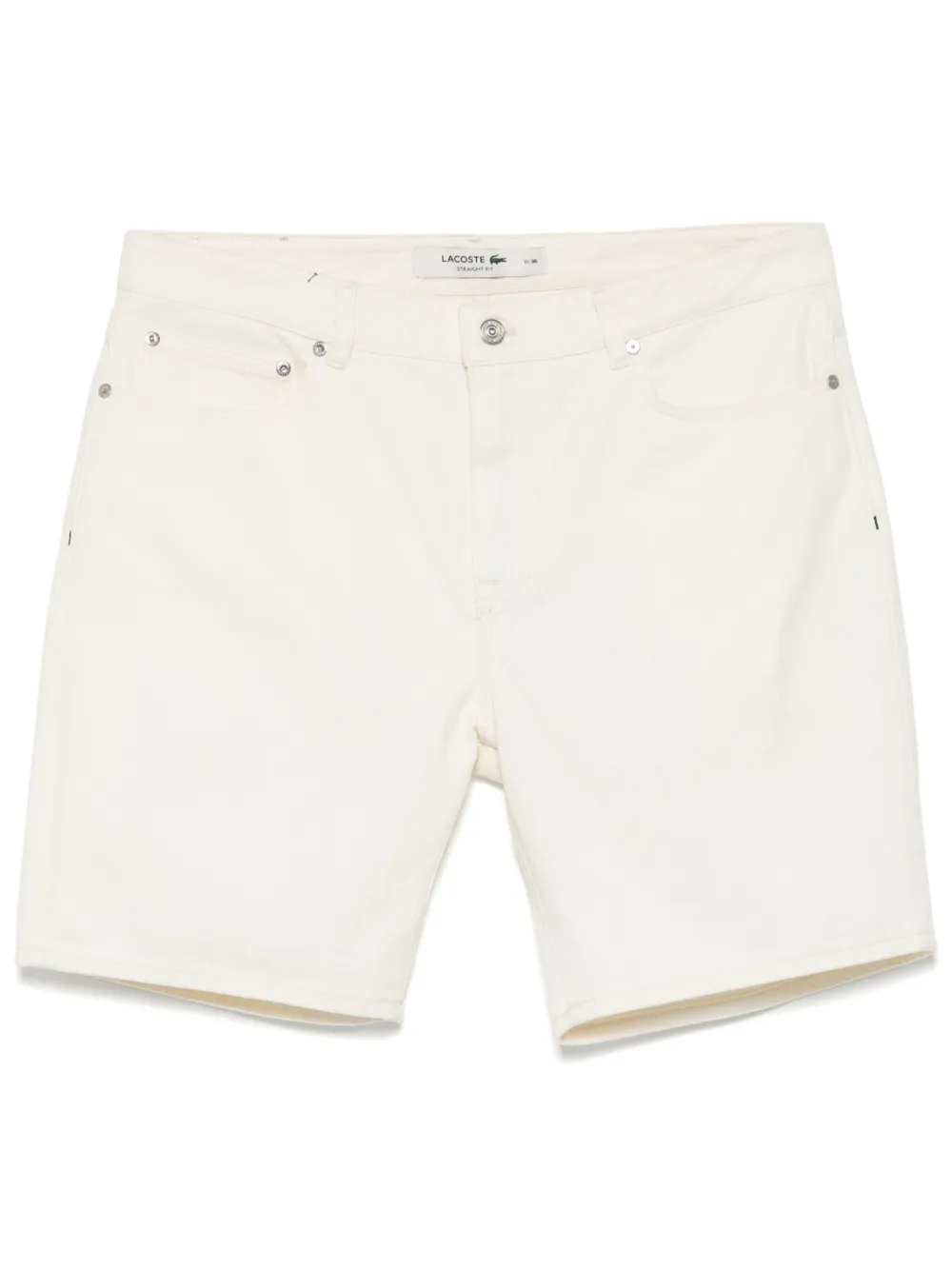 Джинсовые шорты-бермуды Lacoste, белый
Джинсовые шорты-бермуды Lacoste, белый