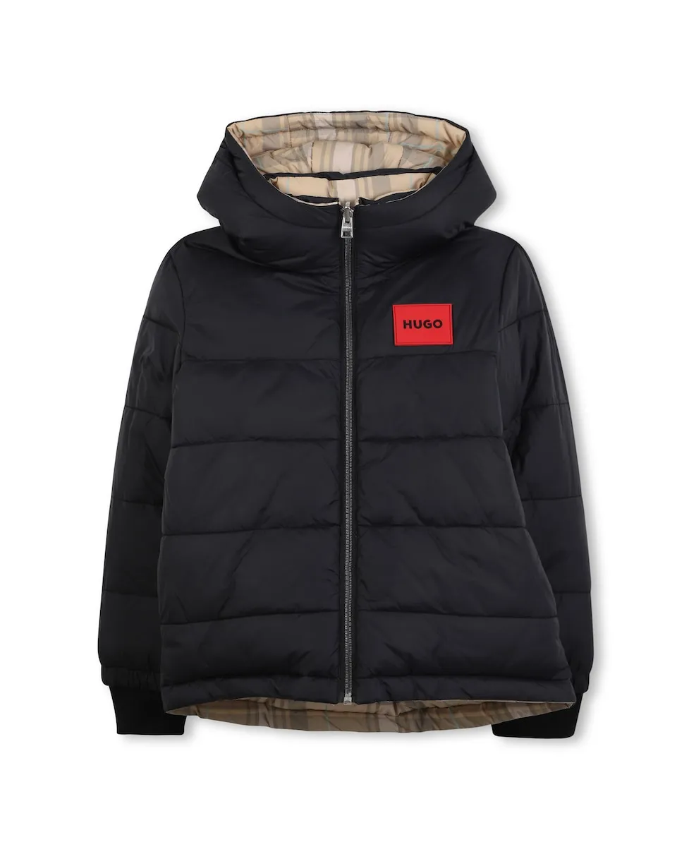 Детское пальто естественного цвета с длинными рукавами Hugo
Детское пальто естественного цвета с длинными рукавами Hugo