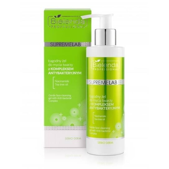 Гель для умывания с антибактериальным комплексом, 200 г Bielenda Professional, Is Supremelab Sebio Derm Mild
Гель для умывания с антибактериальным комплексом, 200 г Bielenda Professional, Is Supremelab Sebio Derm Mild