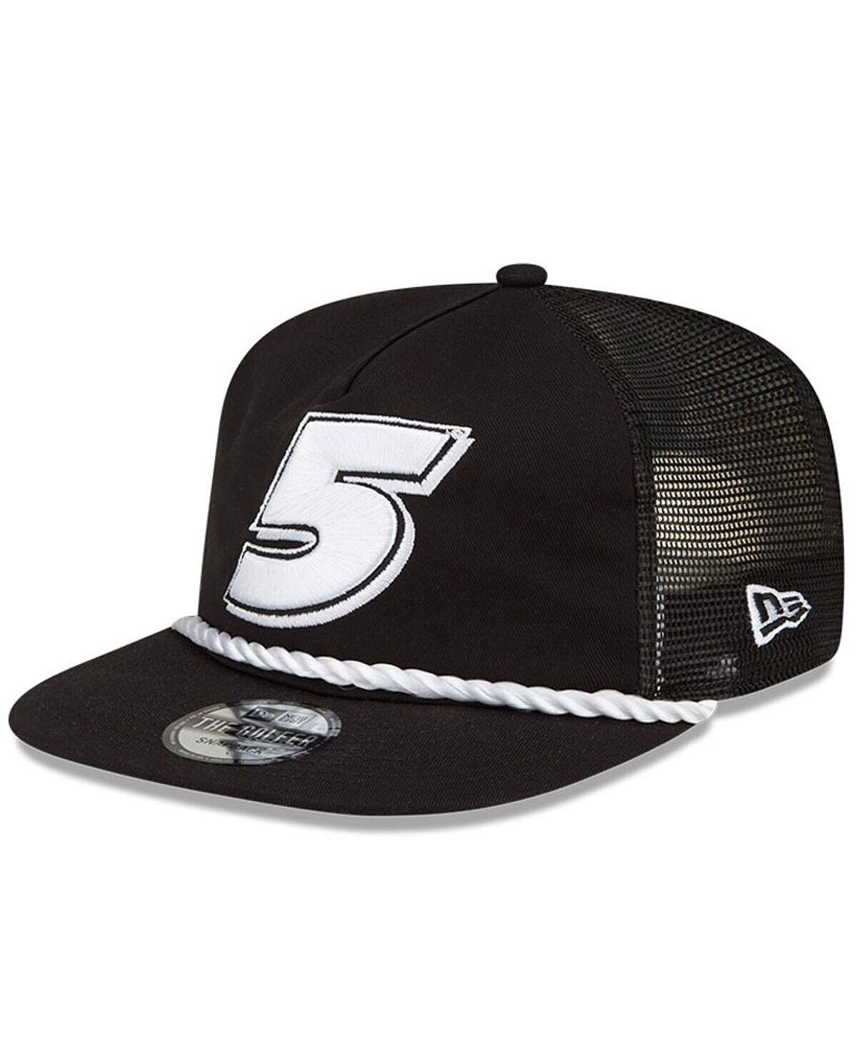 Мужская черная регулируемая шляпа Kyle Larson Golfer Snapback New Era
Мужская черная регулируемая шляпа Kyle Larson Golfer Snapback New Era
