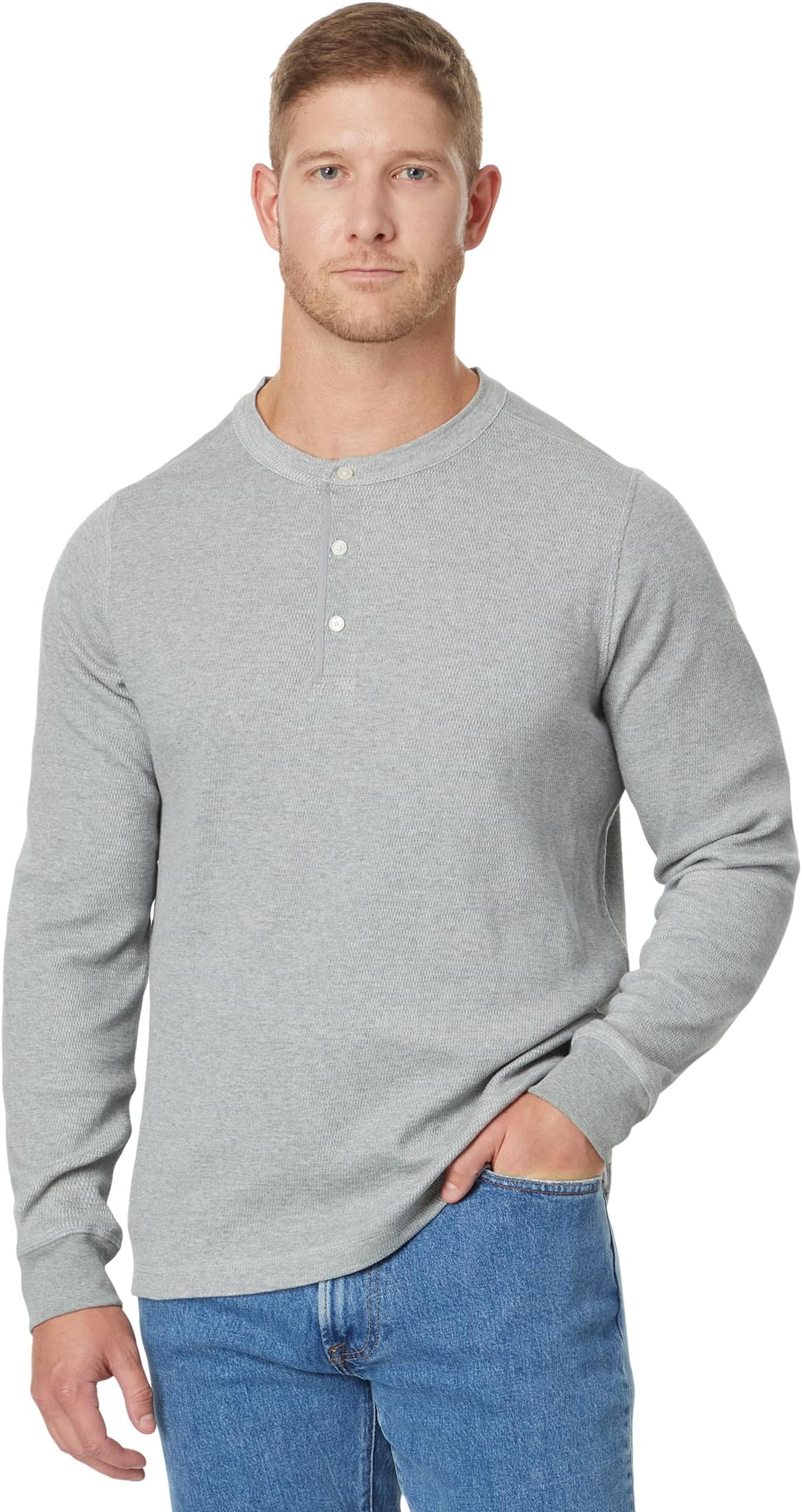 Мужская винтажная мягкая трикотажная кофта-хенли L.L.Bean, Gray Heather
Мужская винтажная мягкая трикотажная кофта-хенли L.L.Bean, Gray Heather