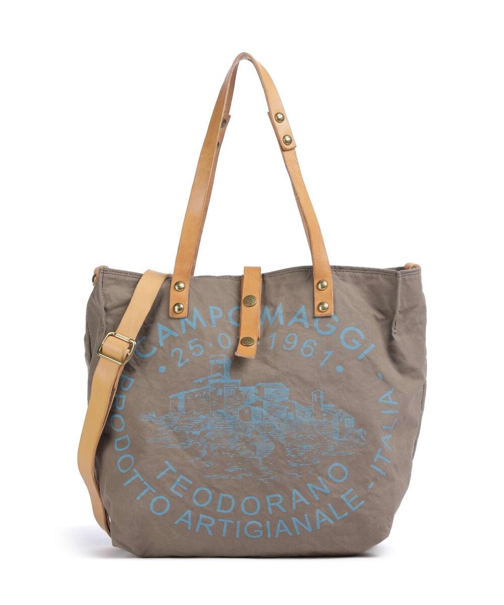 Шоппер хлопок Campomaggi, зеленый
Шоппер хлопок Campomaggi, зеленый