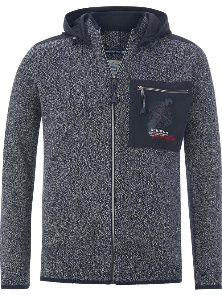 Кардиган Jan Vanderstorm, цвет dunkelblau melange
Кардиган Jan Vanderstorm, цвет dunkelblau melange