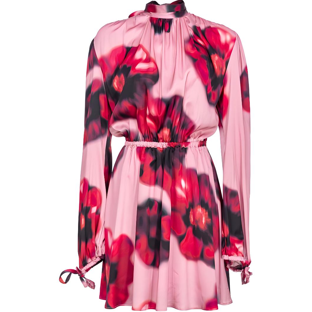 Мини-платье с цветочным принтом и открытой спиной PINKO, розовый
Мини-платье с цветочным принтом и открытой спиной PINKO, розовый