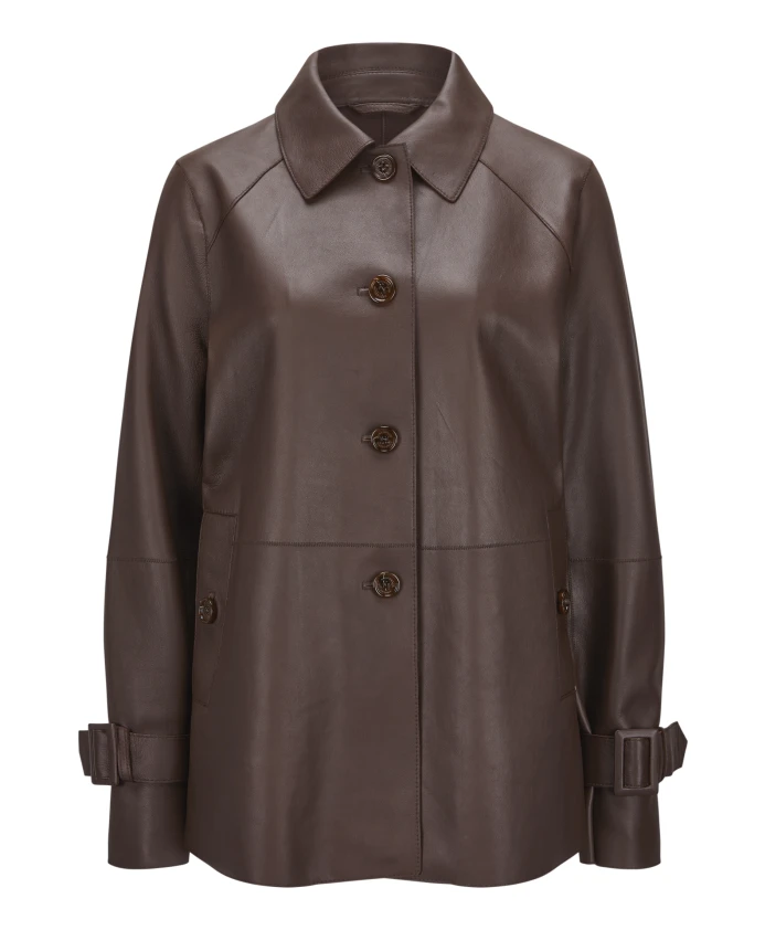 Кожаная куртка Msblaine Milestone, коричневый
Кожаная куртка Msblaine Milestone, коричневый