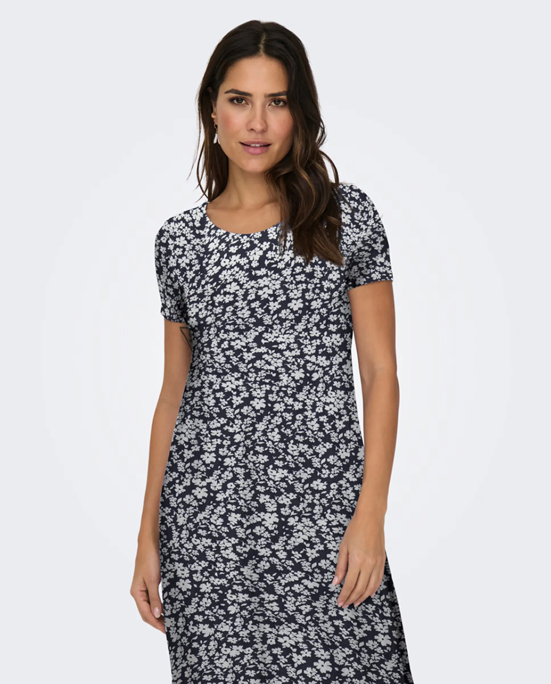 Мини-платье с короткими рукавами и деталью на спине Only, синий
Мини-платье с короткими рукавами и деталью на спине Only, синий