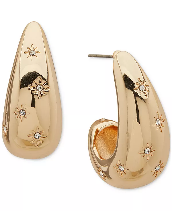 Объемные серьги-кольца с паве Lonna & Lilly, white
Объемные серьги-кольца с паве Lonna & Lilly, white