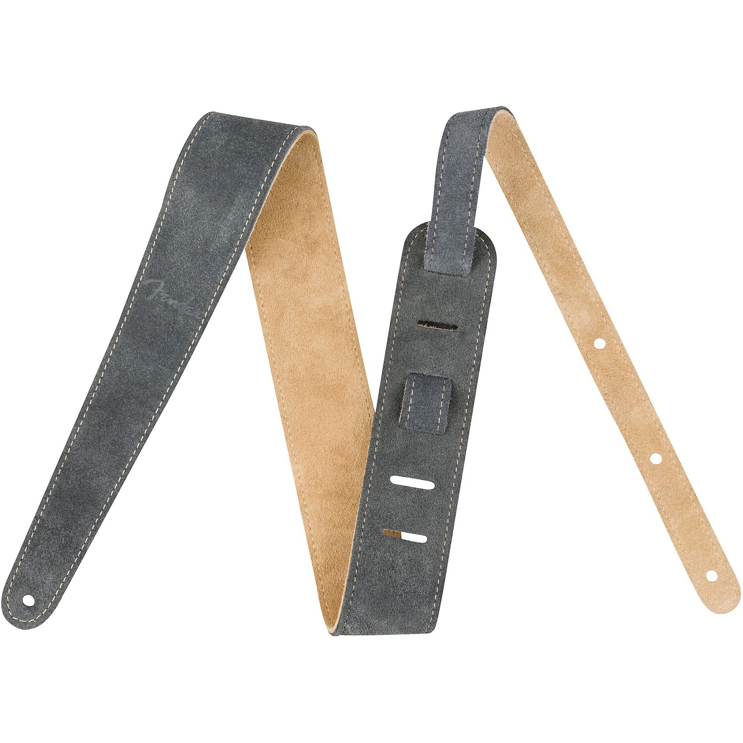 Двусторонний замшевый ремешок Fender серо-коричневого цвета длиной 2 дюйма.
Двусторонний замшевый ремешок Fender серо-коричневого цвета длиной 2 дюйма.