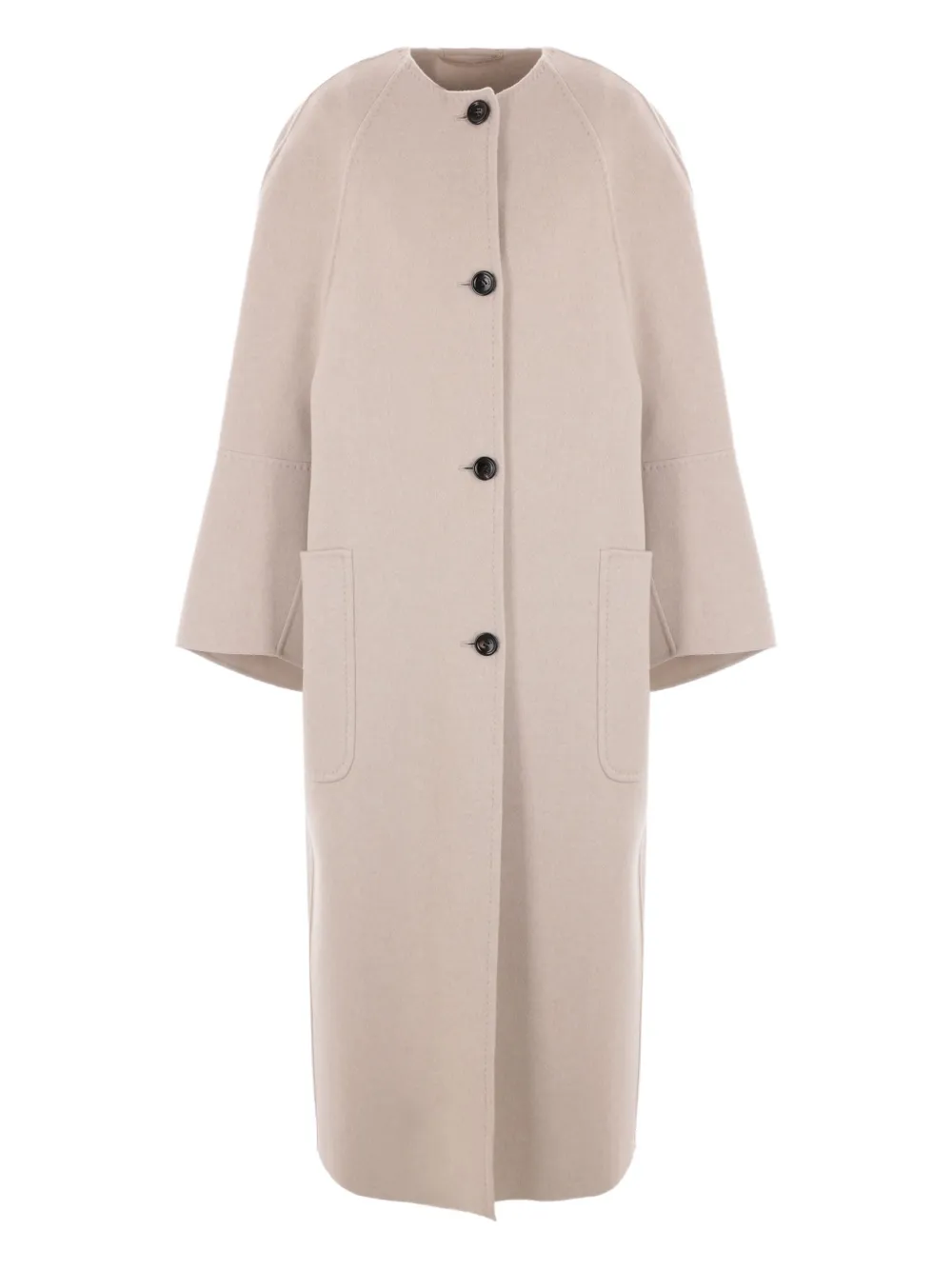 Кашемировое пальто с накладными карманами MAX MARA, нейтральный
Кашемировое пальто с накладными карманами MAX MARA, нейтральный