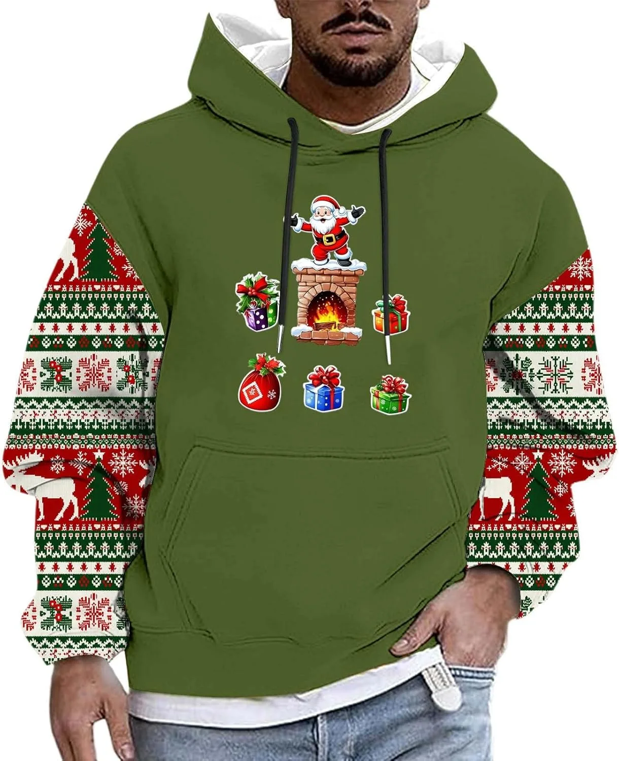 Толстовка с капюшоном для мужчин Funny Printed Oversize
Толстовка с капюшоном для мужчин Funny Printed Oversize
