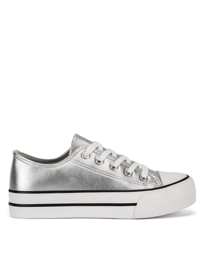 Полуботинки Sneakers aus Stoff DeeZee, серебро
Полуботинки Sneakers aus Stoff DeeZee, серебро