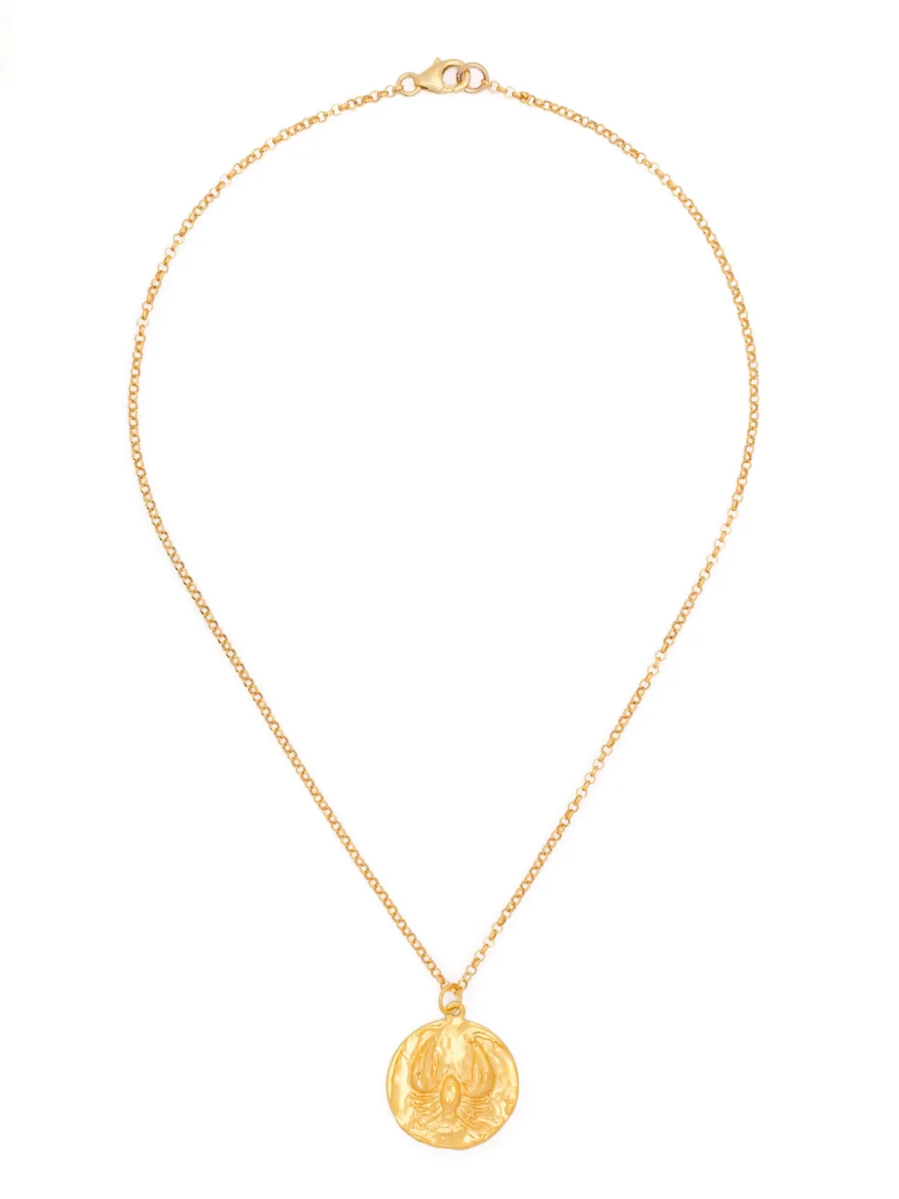 Ожерелье «Читатель моря» Alighieri, золотой