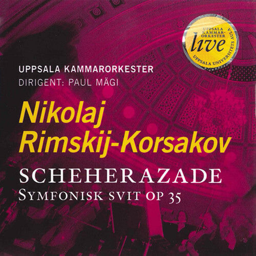 CD диск Rimsky-Korsakov / Uppsala Chamber Orchestra / Magi: Scheherazade
CD диск Rimsky-Korsakov / Uppsala Chamber Orchestra / Magi: Scheherazade