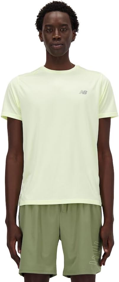 Мужская футболка New Balance Sport Essentials, Limelight
Мужская футболка New Balance Sport Essentials, Limelight