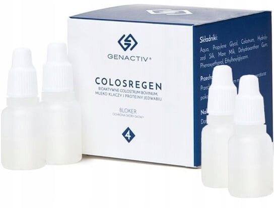 Колосреген, Блокер, Трихоблокер жидкость для кожи головы., Genactiv
Колосреген, Блокер, Трихоблокер жидкость для кожи головы., Genactiv
