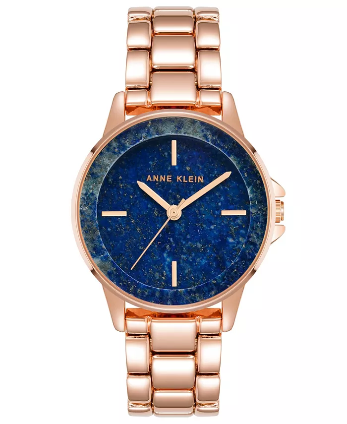 Женские часы Quartz с корпусом из розового золота, 30 мм Anne Klein
Женские часы Quartz с корпусом из розового золота, 30 мм Anne Klein