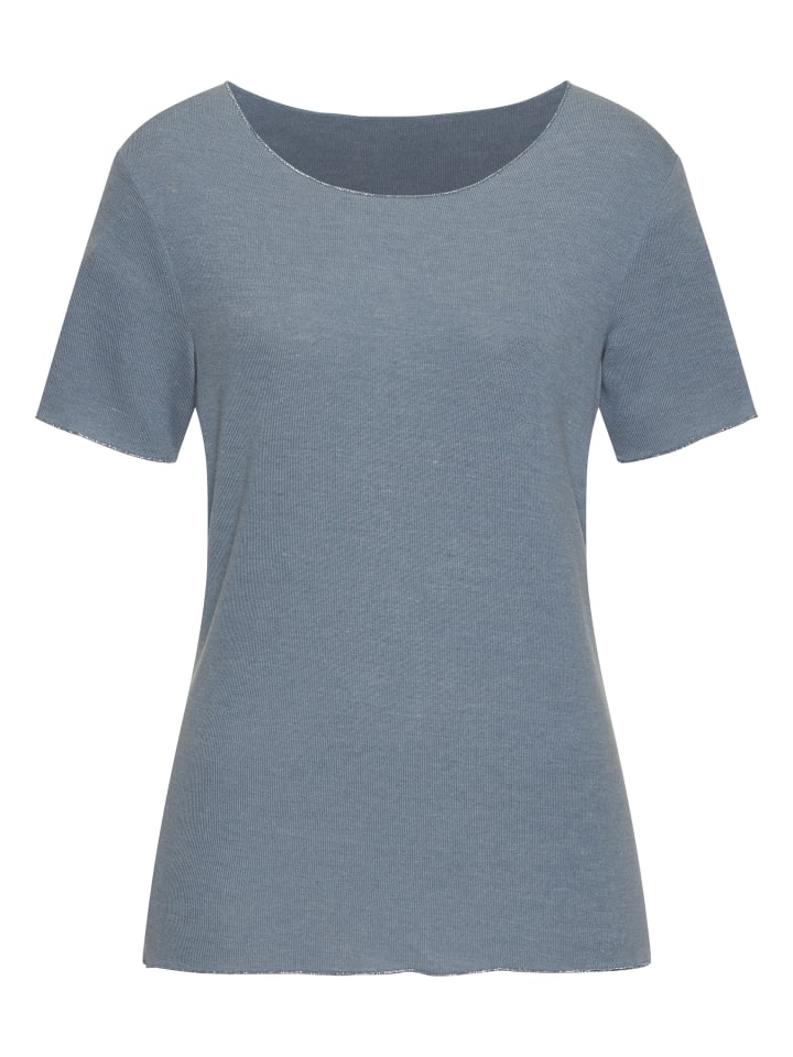 Рубашка с круглым вырезом светло-голубого цвета LASCANA
Рубашка с круглым вырезом светло-голубого цвета LASCANA