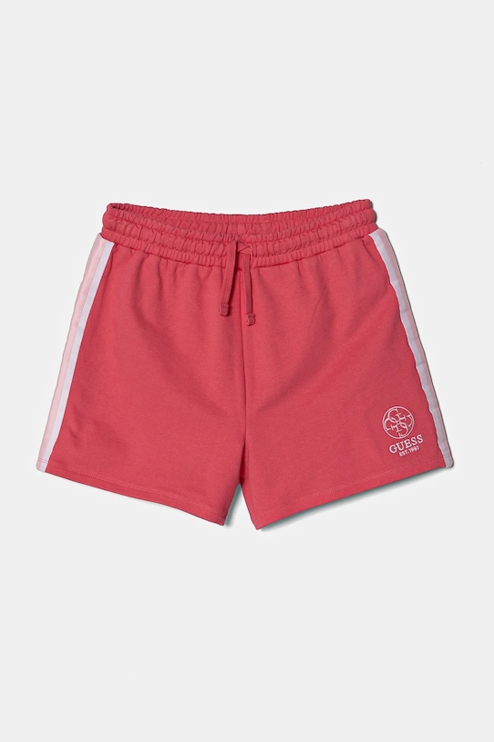 Хлопковые детские шорты Guess, розовый
Хлопковые детские шорты Guess, розовый