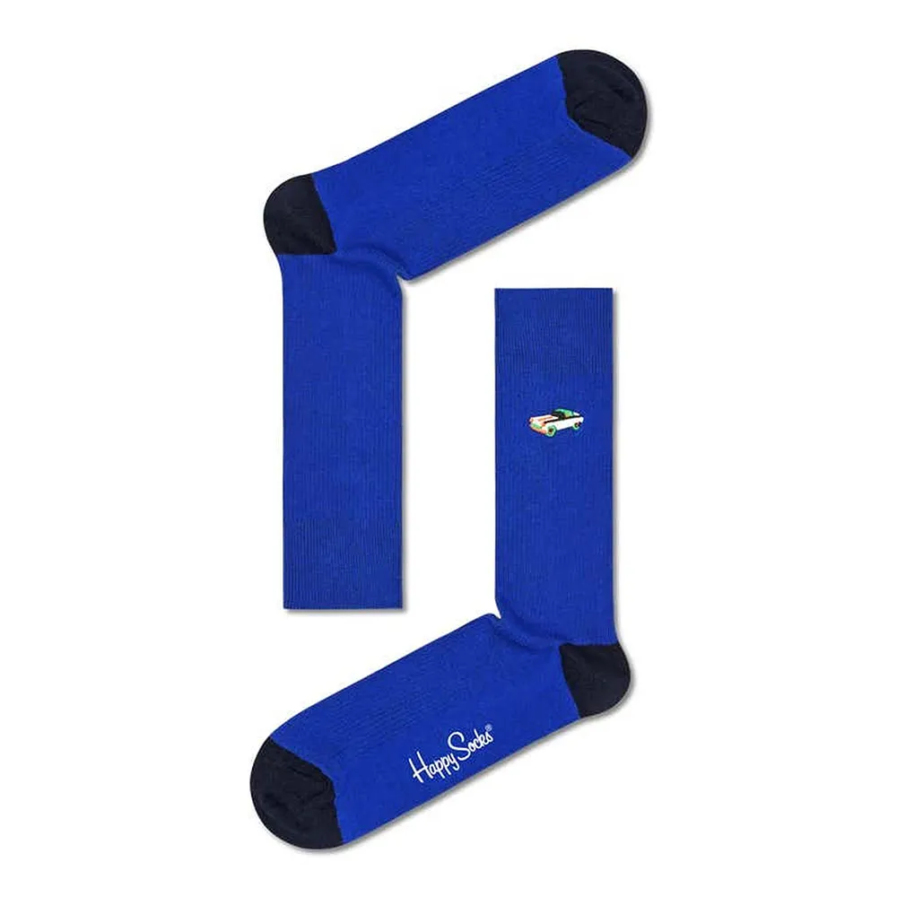 Носки Happy Ribbed Embroidery Car long, синий
Носки Happy Ribbed Embroidery Car long, синий