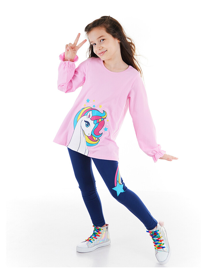Леггинсы Denokids 2tlg. Outfit Rainbow, цвет Rosa/Dunkelblau
Леггинсы Denokids 2tlg. Outfit Rainbow, цвет Rosa/Dunkelblau