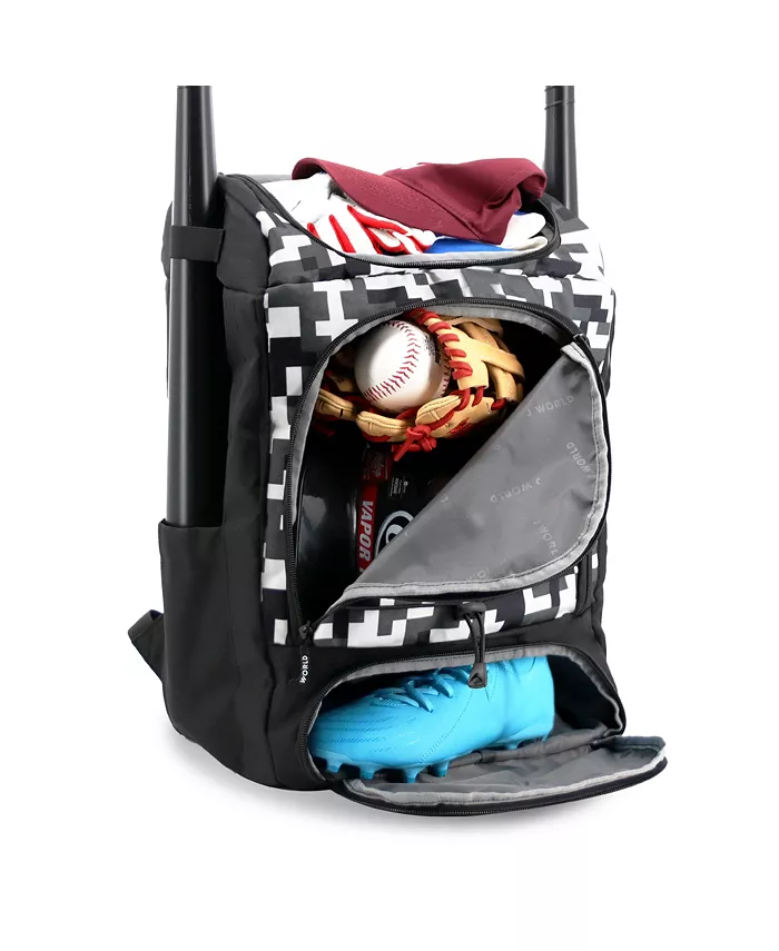 Рюкзак Athlete с отделением для обуви, держателями для биты и ночной видимостью J World, зеленый
Рюкзак Athlete с отделением для обуви, держателями для биты и ночной видимостью J World, зеленый