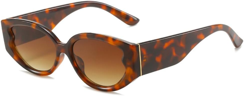 Популярные модные женские солнцезащитные очки «кошачий глаз» с гелевой расцветкой, ретро-очки овальной формы с градиентом цвета «чайный глаз», мужские солнцезащитные очки UV400 TYUVIVO, Leopard Tea Gradient
Популярные модные женские солнцезащитные очки «кошачий глаз» с гелевой расцветкой, ретро-очки овальной формы с градиентом цвета «чайный глаз», мужские солнцезащитные очки UV400 TYUVIVO, Leopard Tea Gradient