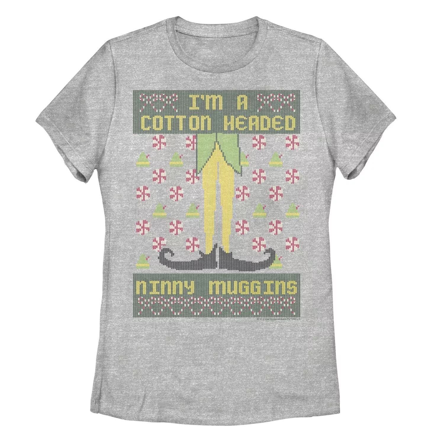 Футболка Ninny Muggins с хлопковой головой Elf Buddy для юниоров и праздничным узором Licensed Character
Футболка Ninny Muggins с хлопковой головой Elf Buddy для юниоров и праздничным узором Licensed Character