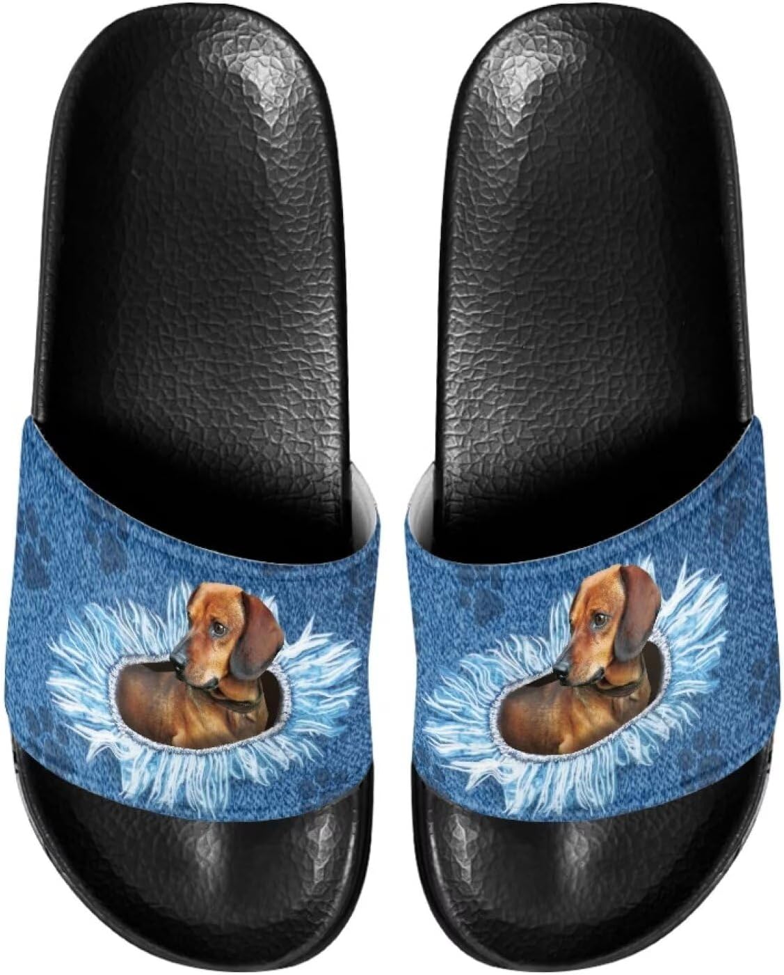 Мужские шлепанцы сандалии Стильные летние тапочки Повседневные пляжные шлепанцы Нескользящие тапочки для ванной Pugasmiru, Dachshund Dog Paw Pattern
Мужские шлепанцы сандалии Стильные летние тапочки Повседневные пляжные шлепанцы Нескользящие тапочки для ванной Pugasmiru, Dachshund Dog Paw Pattern