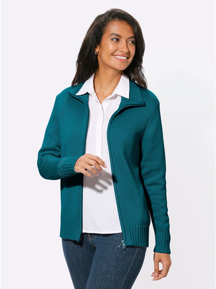 Кардиган в цвете петролеум WITT WEIDEN
Кардиган в цвете петролеум WITT WEIDEN