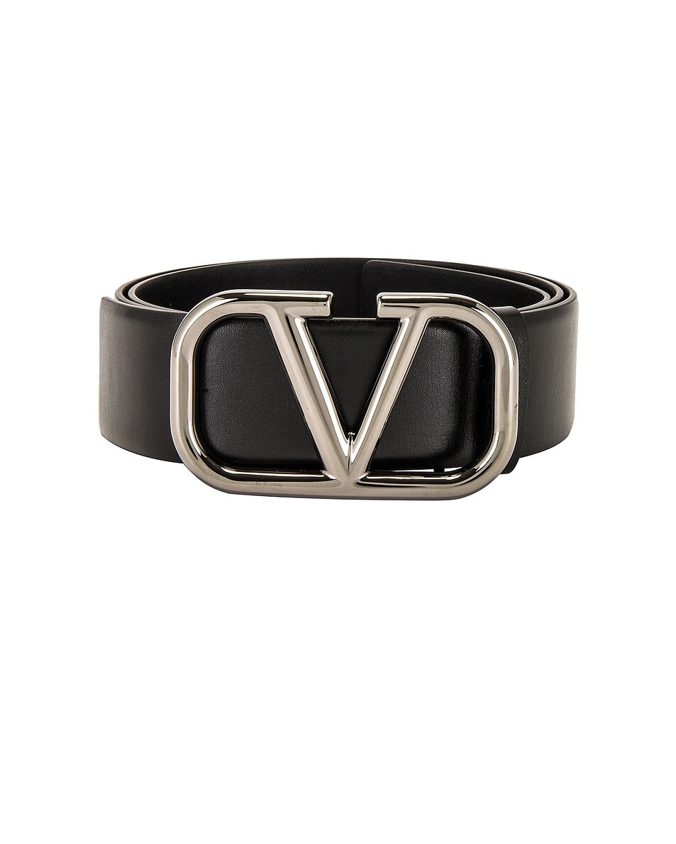 Ремень с пряжкой Valentino Garavani, черный
Ремень с пряжкой Valentino Garavani, черный