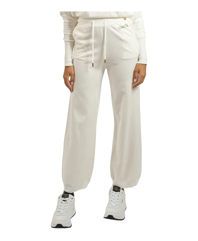 Белые вязаные брюки-палаццо Yes Zee, белый
Белые вязаные брюки-палаццо Yes Zee, белый