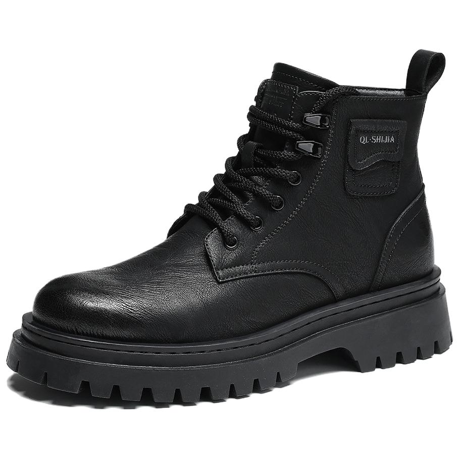 Wolves • Family QUNLANGSHIJIA Короткие мужские ботинки Martin, черные
Wolves • Family QUNLANGSHIJIA Короткие мужские ботинки Martin, черные