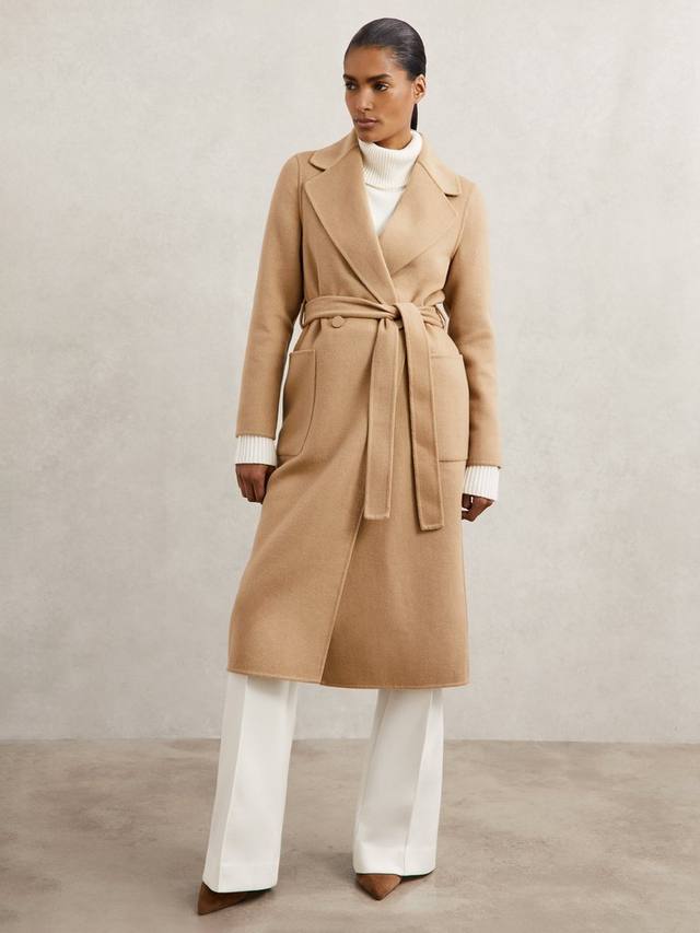 Лонглайн пальто Lucia Petite из шерстяной смеси Reiss, Camel
Лонглайн пальто Lucia Petite из шерстяной смеси Reiss, Camel