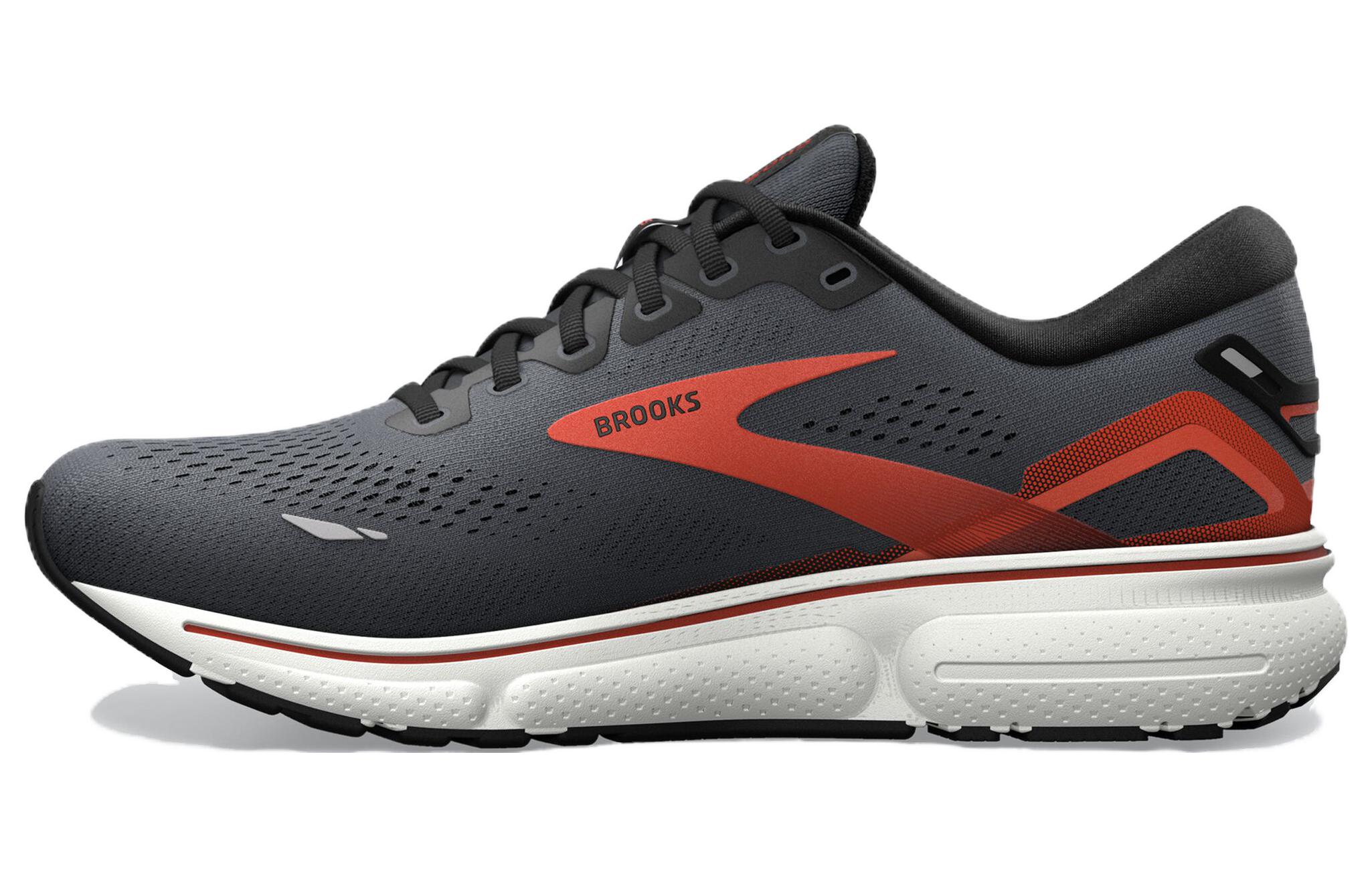 Brooks Кроссовки Ghost 15 с противоскользящей подошвой, мужские, черно-оранжевые
Brooks Кроссовки Ghost 15 с противоскользящей подошвой, мужские, черно-оранжевые