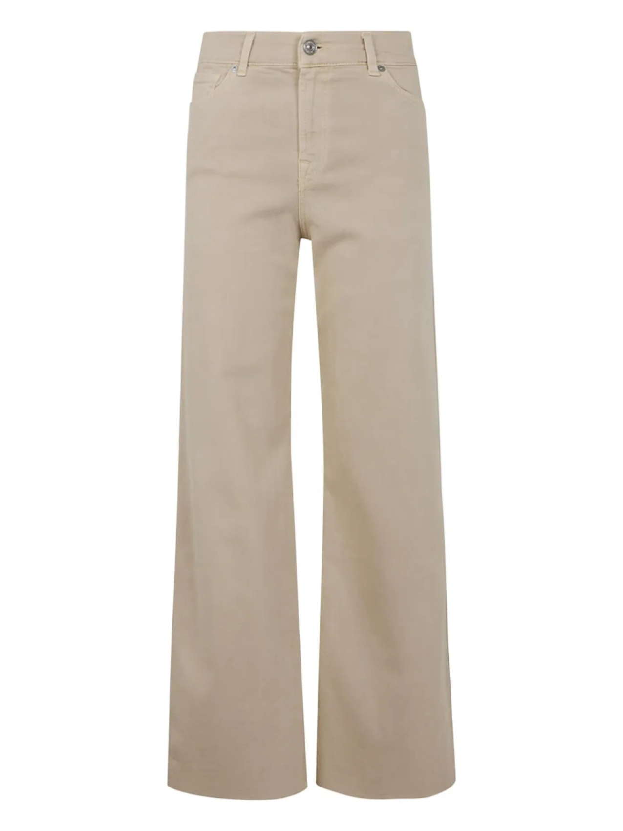 Брюки из саржевого переплетения 7 For All Mankind, нейтральный
Брюки из саржевого переплетения 7 For All Mankind, нейтральный