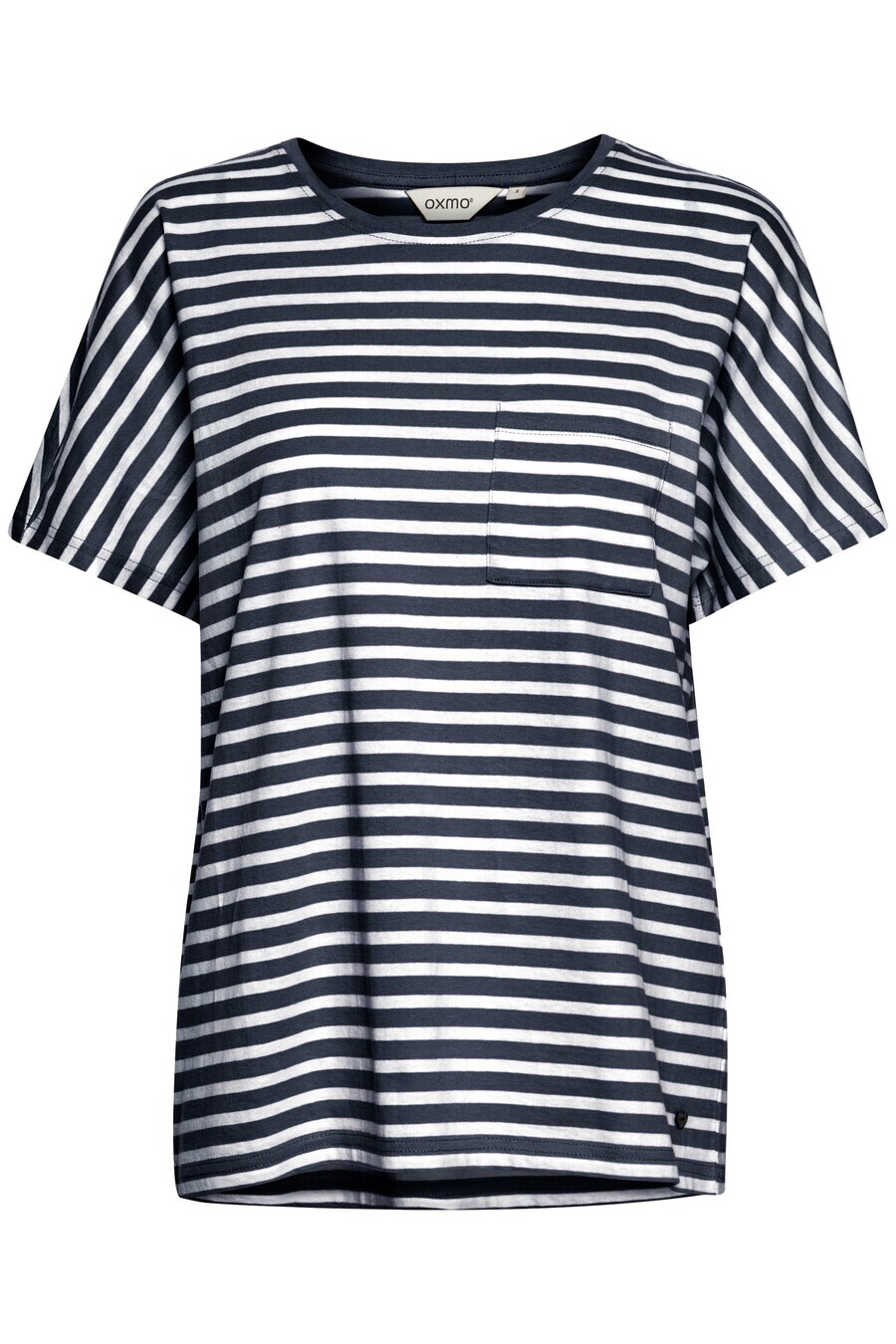 Футболка Oxmo STEFFI, пятнистый синий/белый 
Футболка Oxmo STEFFI, пятнистый синий/белый