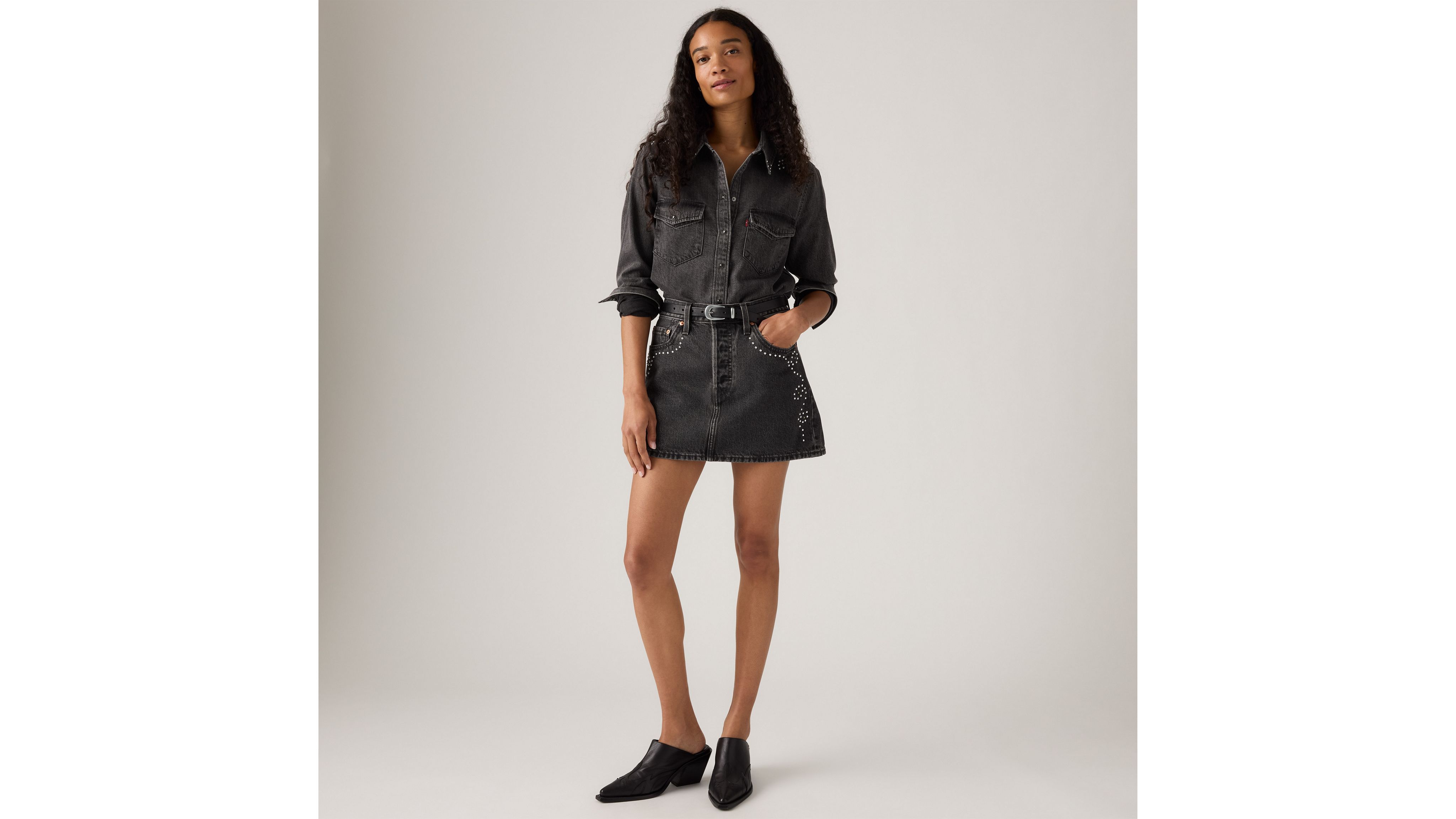 Юбка Icon Levi's, Bejeweled - Medium Wash
Юбка Icon Levi's, Bejeweled - Medium Wash