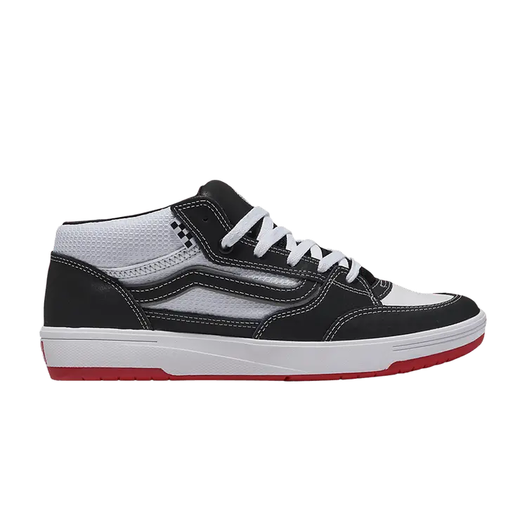 Кроссовки Skate Zahba Mid 'Black White Red', черный 
Кроссовки Skate Zahba Mid 'Black White Red', черный