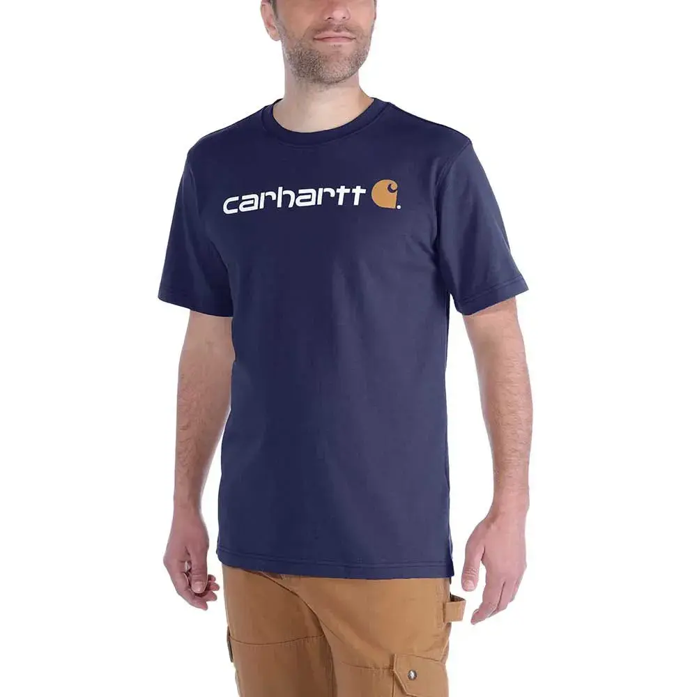 Футболка с коротким рукавом Carhartt Core Logo Relaxed Fit, синий
Футболка с коротким рукавом Carhartt Core Logo Relaxed Fit, синий